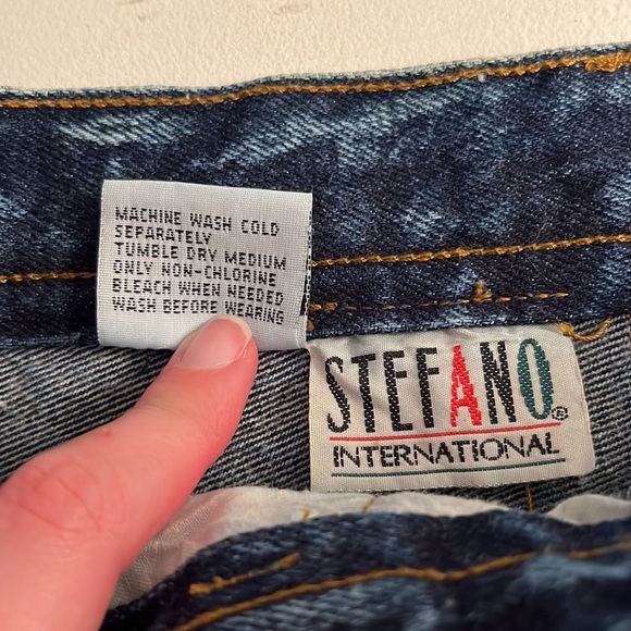 Vintage Denim Midi Skirt - Picture 6 of 6